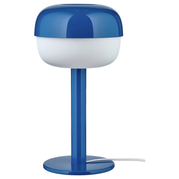 IKEA BLÅSVERK BLASVERK Table Lamp, Blue (805.209.21) NEW - Picture 1 of 4